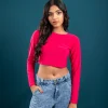 The Sleek Essential Crop Top - Image 5