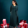 Velina Wrap Dress - Image 9