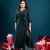 Velina Wrap Dress - Image 7