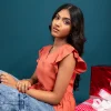 Flutter Peplum Top - Image 9