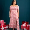 Petal Whisper Off-Shoulder Maxi Dress - Image 5