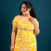 Petal Whisper Off-Shoulder Maxi Dress - Image 4
