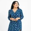 Blossom Breeze Wrap Dress - Image 5