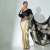Floral Bali Silk Saree - Image 2