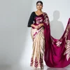 Floral Bali Silk Saree - Image 8