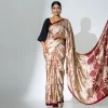 Patterned Bali Silk Saree - Image 2
