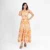 Graceful Halter-Neck Tiered Dress - Image 5