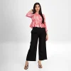 Modern Swirl Statement Blouse - Image 8