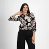 Modern Swirl Statement Blouse - Image 5