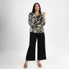 Graceful Tailored Blouse - Image 2