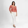 Ethereal Blossom Peplum Blouse - Image 4