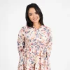Graceful Bloom Tiered Midi Dress - Image 6