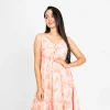 Whimsical Floral Tiered Maxi Dress - Image 2