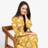 Flora Wrap Maxi Dress - Image 3