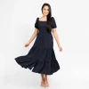 Blossom Tiered Button Dress - Image 6