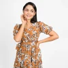 Autumn Bloom Midi Dress - Image 2