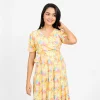 Autumn Bloom Midi Dress - Image 6