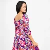 Petal Charm Mini Dress - Image 3
