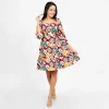 Petal Charm Mini Dress - Image 5