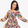 Petal Charm Mini Dress - Image 6