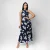 Lily Bloom Maxi Dress - blue