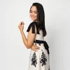 Noir Blossom Maxi Dress - Image 3