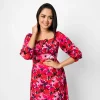 Floral Whimsy Midi Dress - Image 3