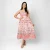Petal Dusk Midi Dress - pink
