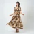 Tropicana Twist Dress - new brown