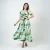 Tropicana Twist Dress - new green