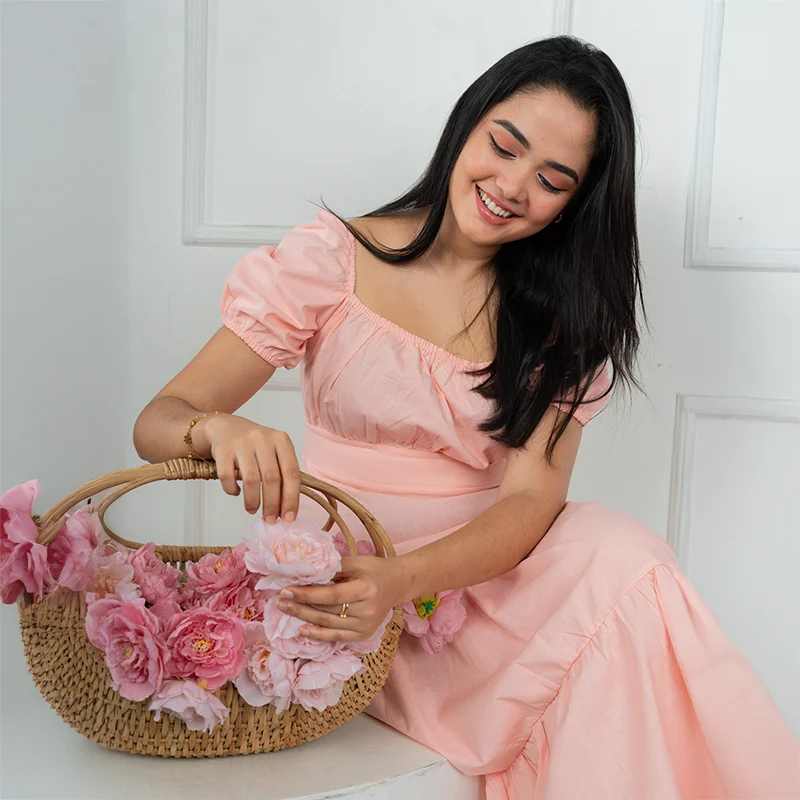 Sunset Tier Midi Dress