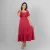 Meadow Grace Maxi Dress - red