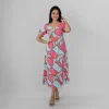 Meadow Whirl Wrap Dress - Image 5