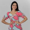 Meadow Whirl Wrap Dress - Image 6