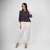 Eden Grace Peplum Blouse - Image 2
