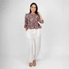 Eden Grace Peplum Blouse - Image 4