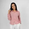 Meadow Mist Button-Down Blouse - Image 3