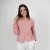 Meadow Mist Button-Down Blouse - pink