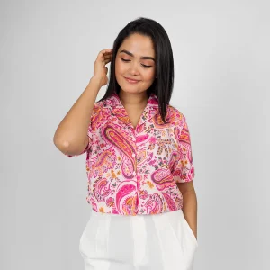Paisley Charm Shirt Blouse