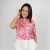 Paisley Charm Shirt Blouse - pink