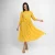 Marigold Whisper Midi Dress - yellow