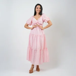 Luna Twist Tiered Dress