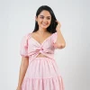 Luna Twist Tiered Dress - Image 2