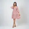 Iris Bloom Mini Dress - Image 4