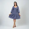 Iris Bloom Mini Dress