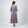 Petal Whirl Midi Dress - Image 3