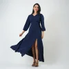 Noir Enchant Maxi Dress - Image 4