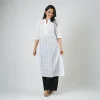 Luna Eyelet Kurtha 