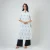 Luna Eyelet Kurtha  - blue