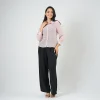 Whisper Stripe Button Blouse - Image 3